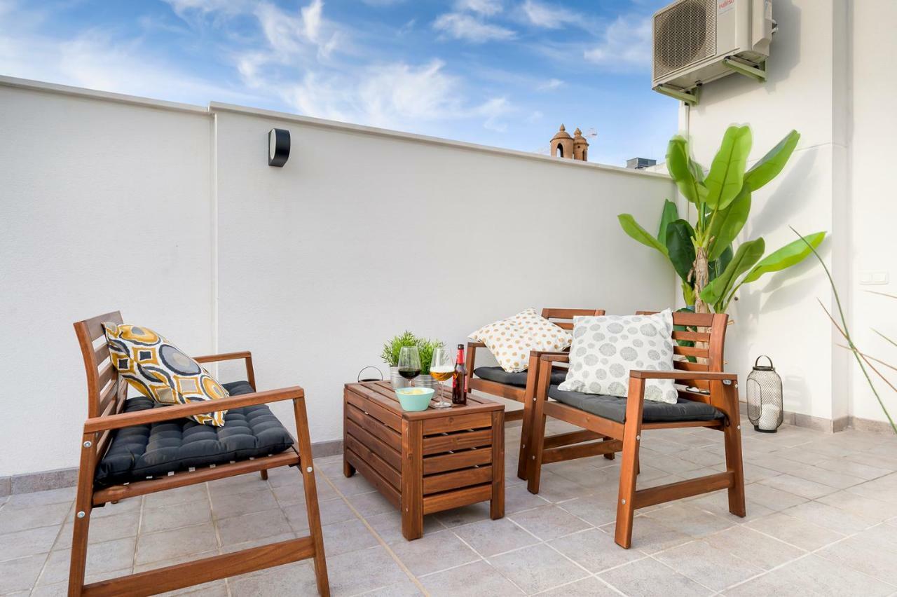 Apartamento Lujo Ancha Del Carmen Málaga Eksteriør bilde